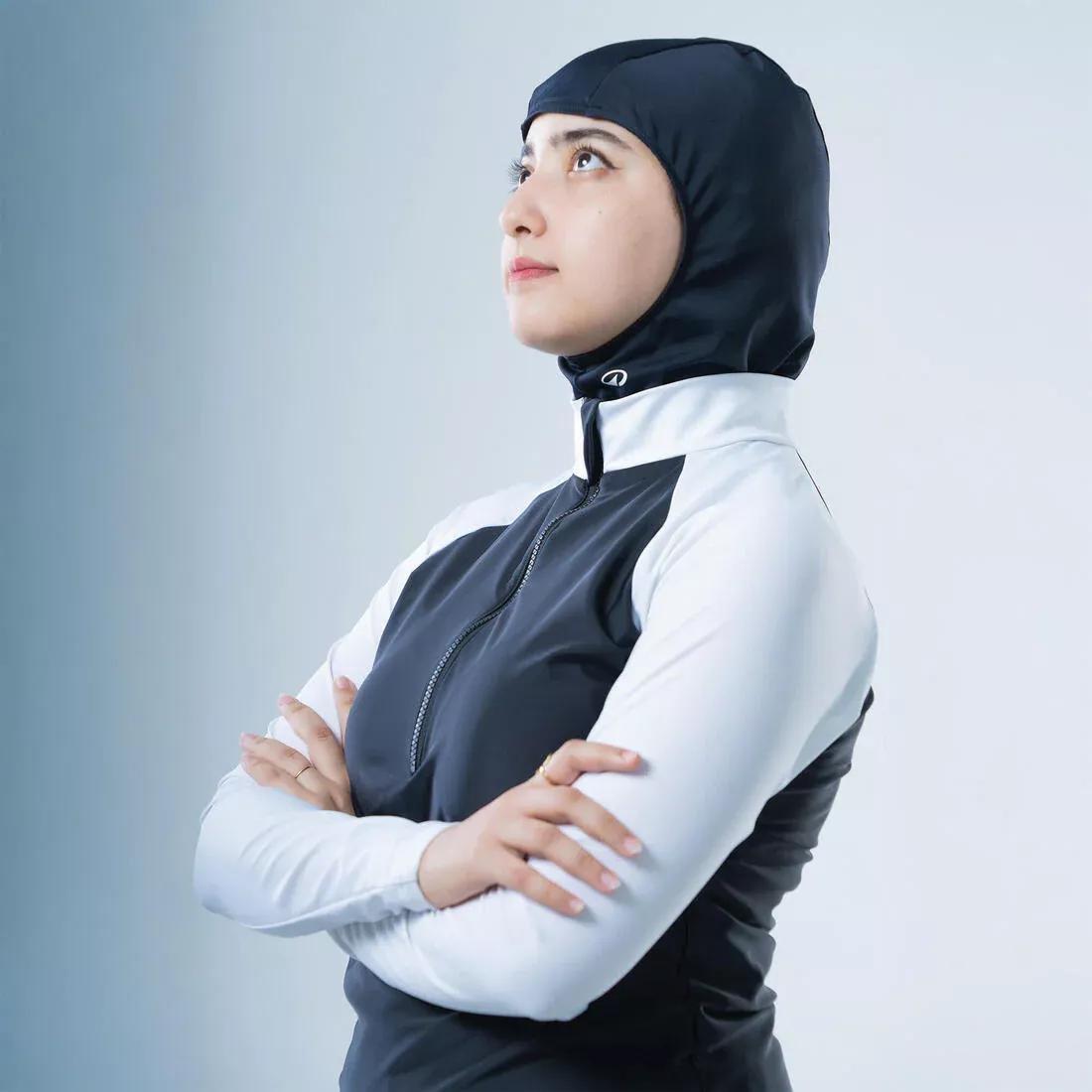 Swimming Hijab Hijab - 100, Navy, No Color, large image number 8