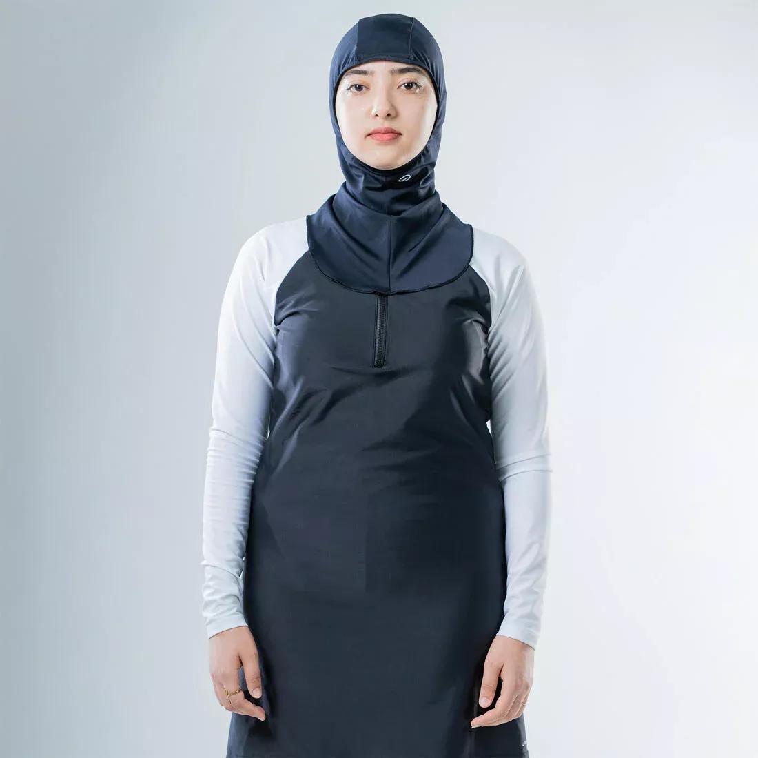 Swimming Hijab Hijab - 100, Navy, No Color, large image number 9
