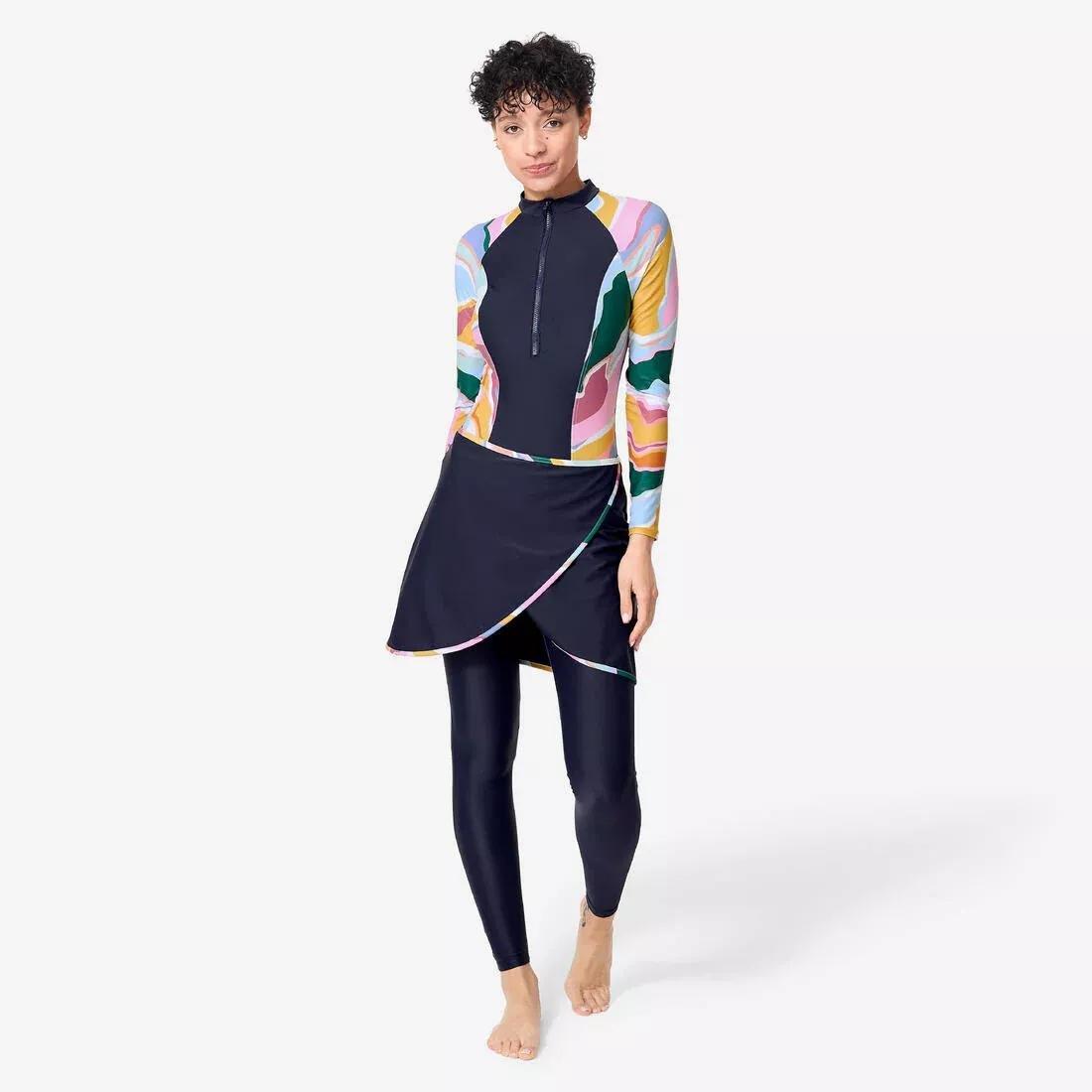 NABAIJI--RIME 100 LONG SLEEVE NAVY BLUE SCAPE, No Color, large image number 6