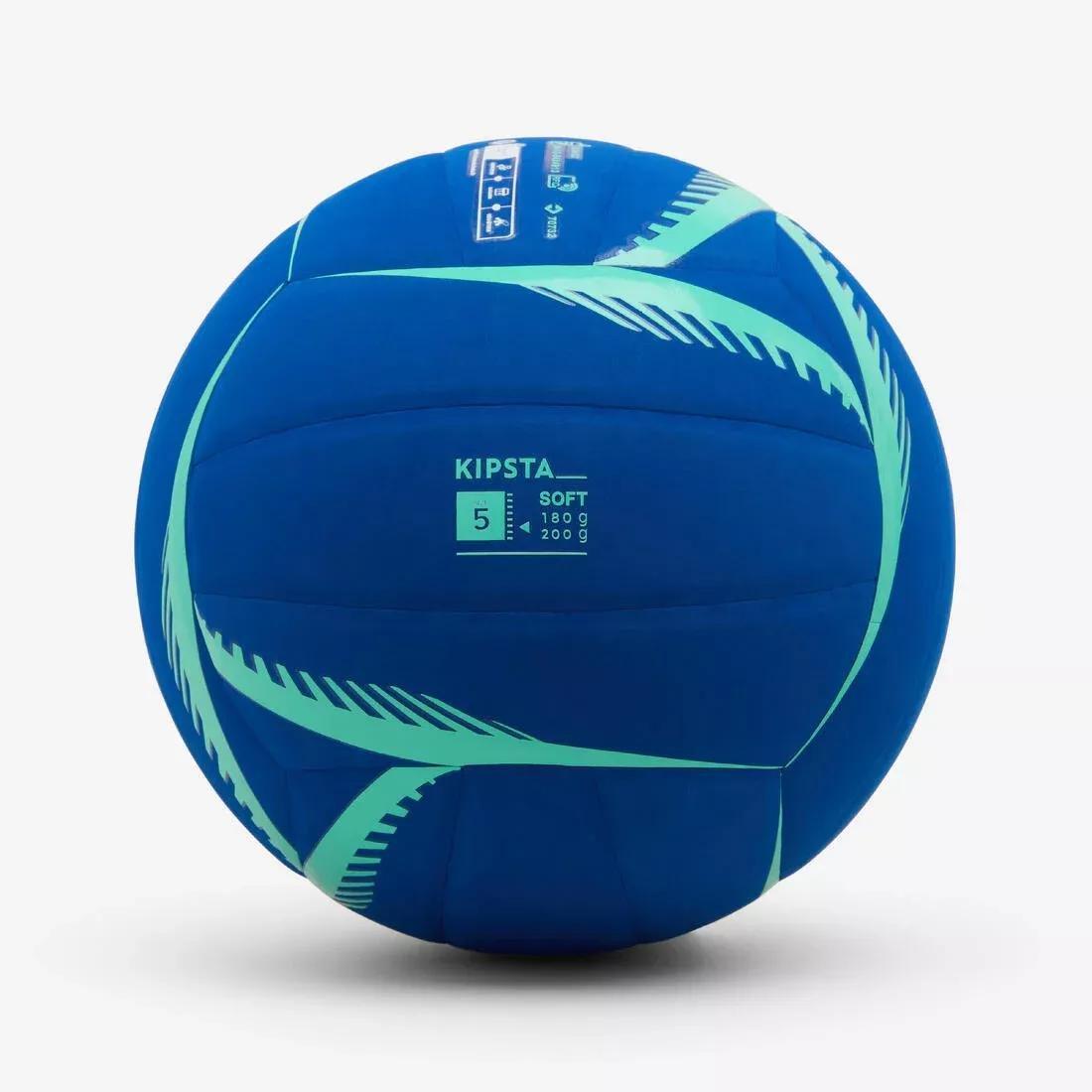 180-200g soft volleyball learning ball - size 5, No Color, large image number 2