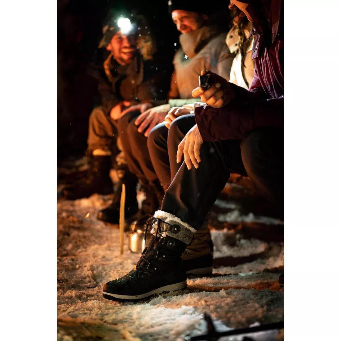 QUECHUA--WARM SNOW BOOTS NH500 HIGH BLACK C, No Color, large image number 7