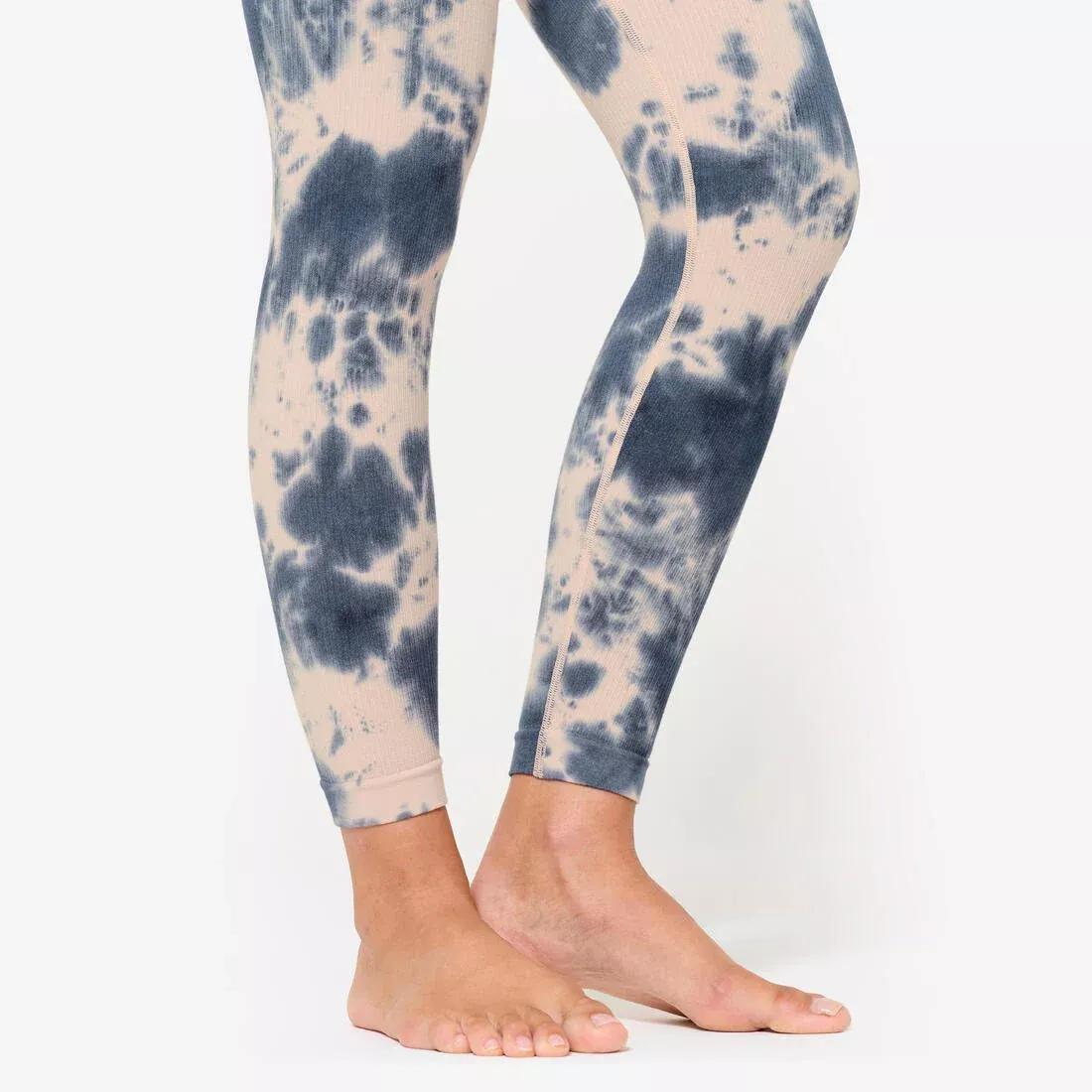 Women High-Waisted Fitness Leggings, Multicolour, 5401_000, large image number 6