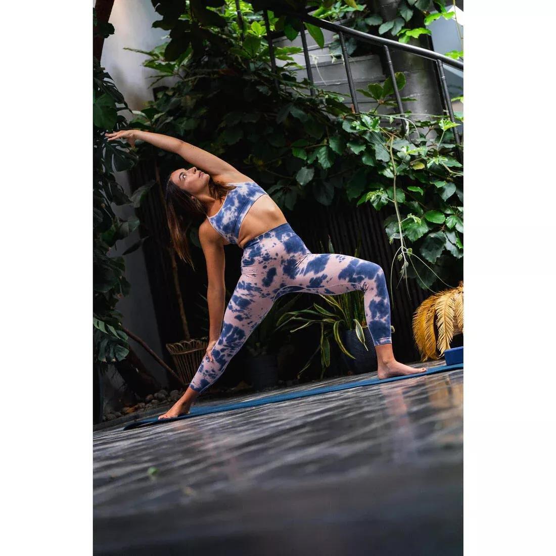 Women High-Waisted Fitness Leggings, Multicolour, 5401_000, large image number 7