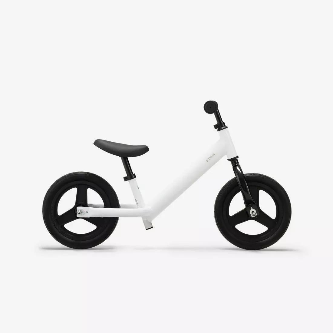 Kids 10 Inches Balance Bike - Learn 100, White, No Color, medium