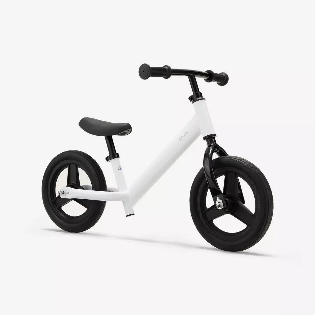 Kids 10 Inches Balance Bike - Learn 100, White, No Color, medium