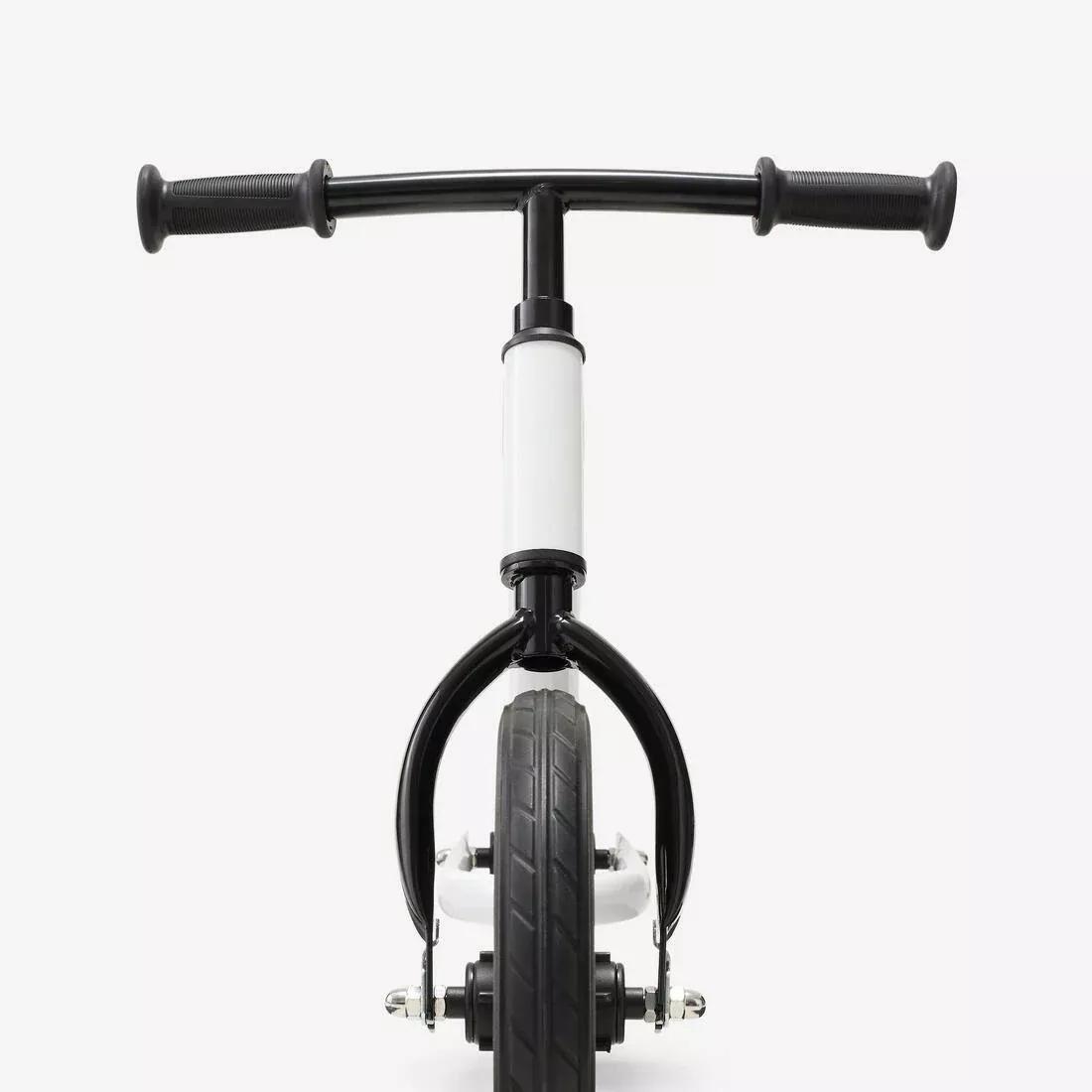 Kids 10 Inches Balance Bike - Learn 100, White, No Color, large image number 4