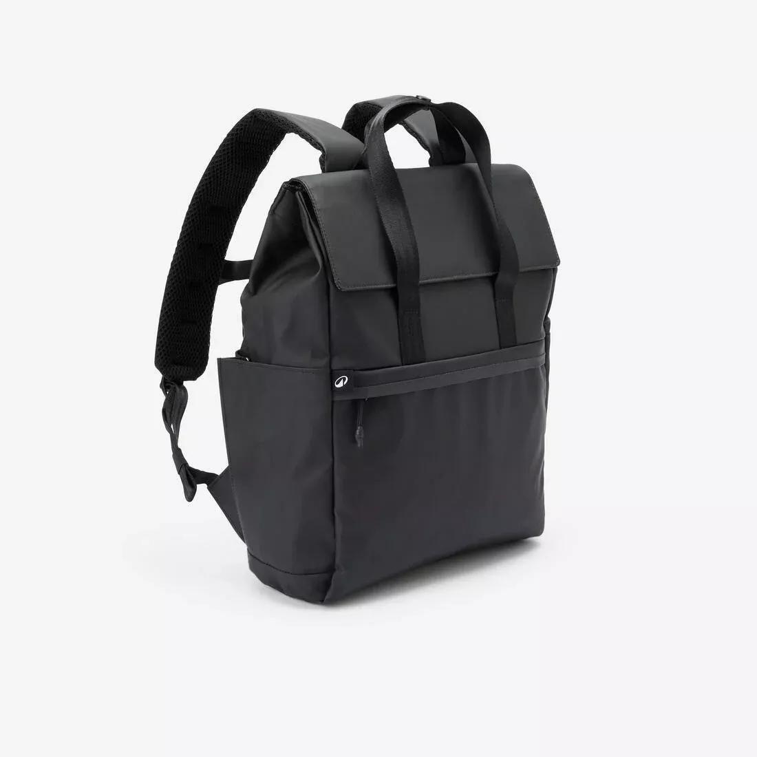15L Water-repellent backpack with laptop compartment, Black, No Color, medium