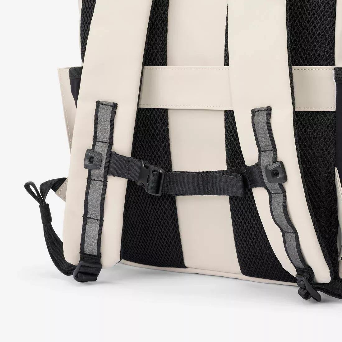15L Water-repellent backpack with laptop compartment, Black, No Color, large image number 7