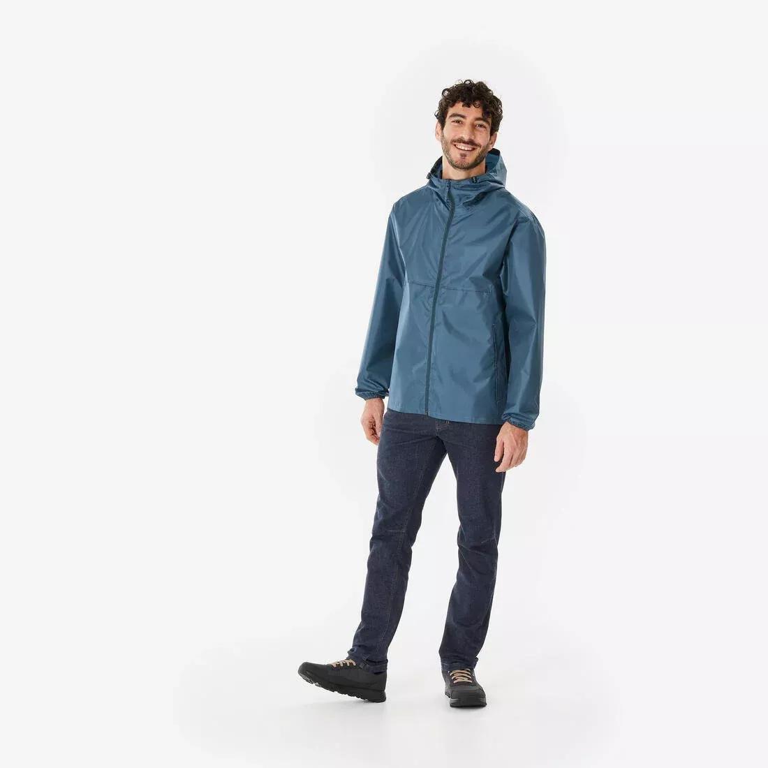 HURRICANE BLUE M Raincut Fullzip Jacket, No Color, medium