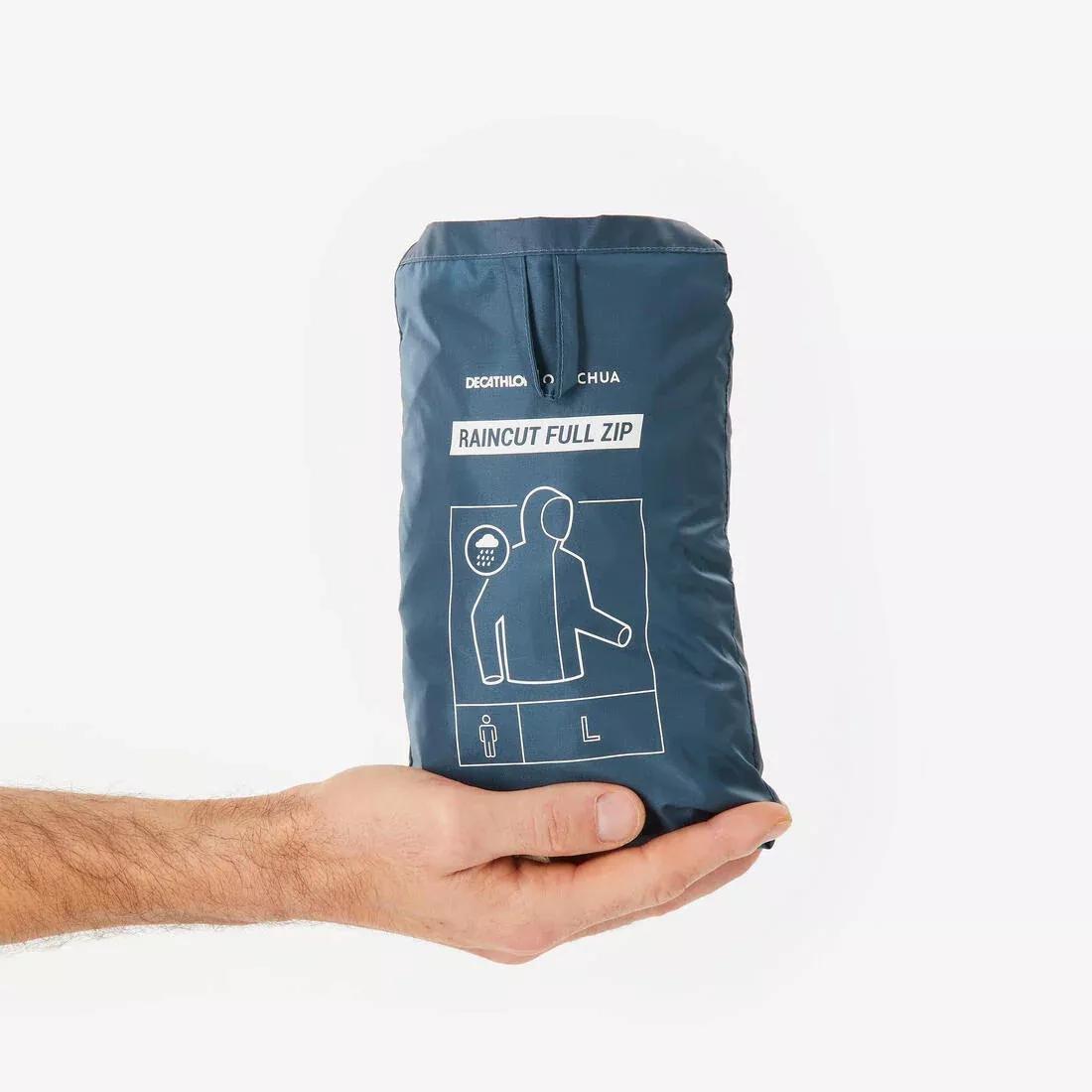 HURRICANE BLUE M Raincut Fullzip Jacket, No Color, large image number 9