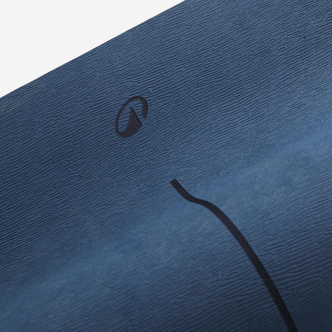 5 mm Grippy and Comfortable Beginner Yoga Mat, Blue, No Color, large image number 7