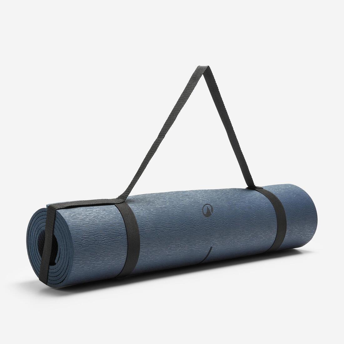 5 mm Grippy and Comfortable Beginner Yoga Mat, Brown, No Color, large image number 4