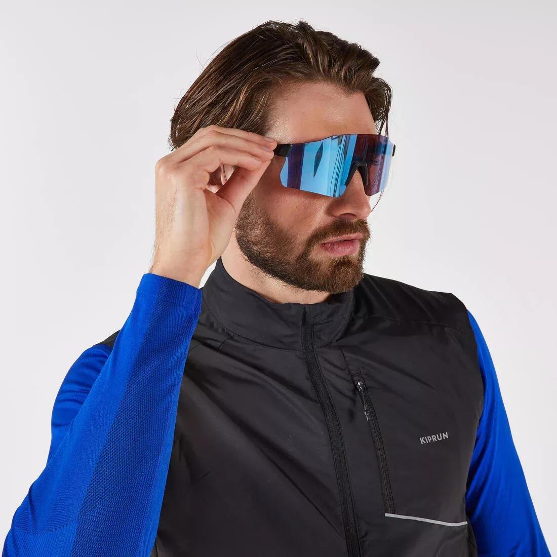 KIPRUN--SL JACKET WIND RUN 500 M BLACK, No Color, large image number 4