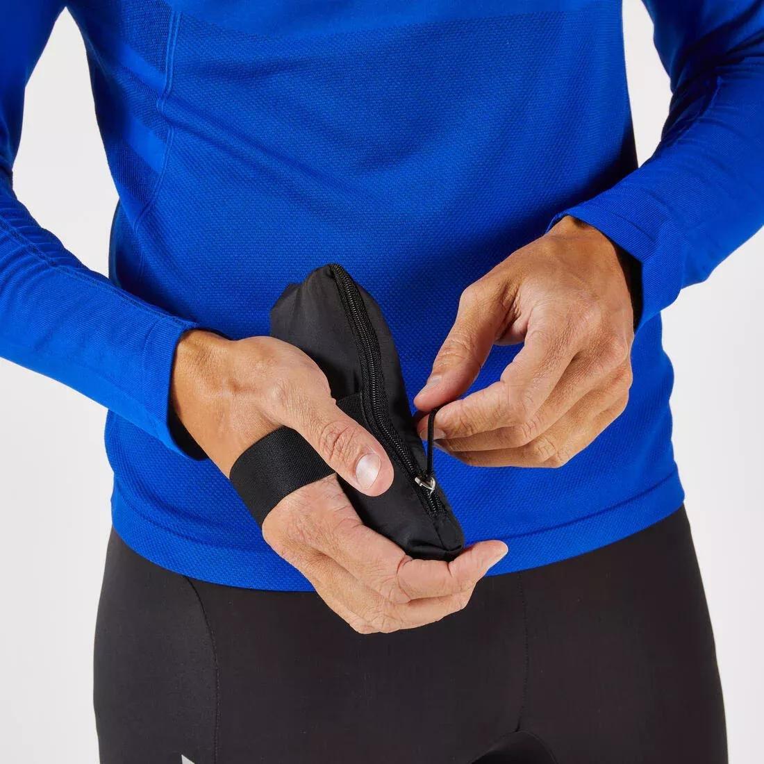 KIPRUN--SL JACKET WIND RUN 500 M BLACK, No Color, large image number 6