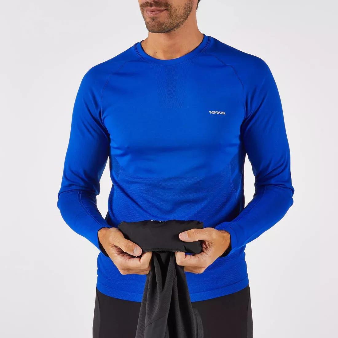 KIPRUN--SL JACKET WIND RUN 500 M BLACK, No Color, large image number 9