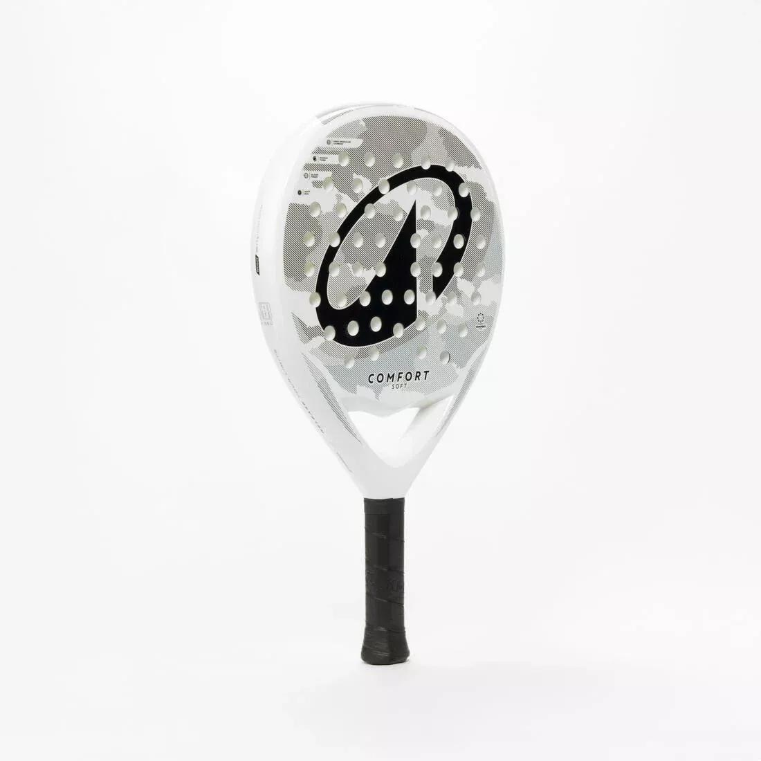Adult Padel Racket Comfort Soft, Black, No Color, large image number 6