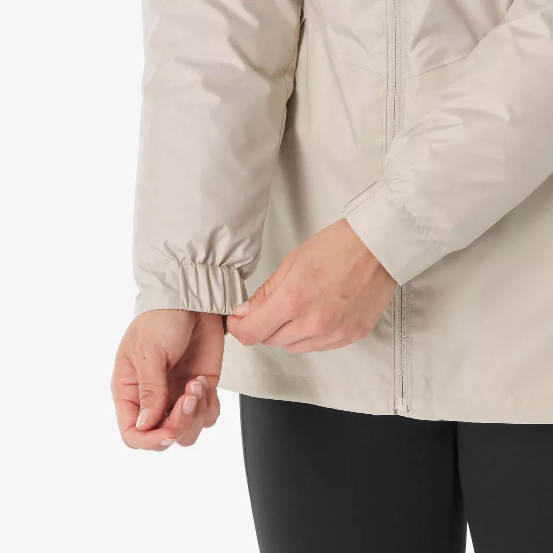 QUECHUA--WARM JACKET NH100 W B EIGE, No Color, large image number 4