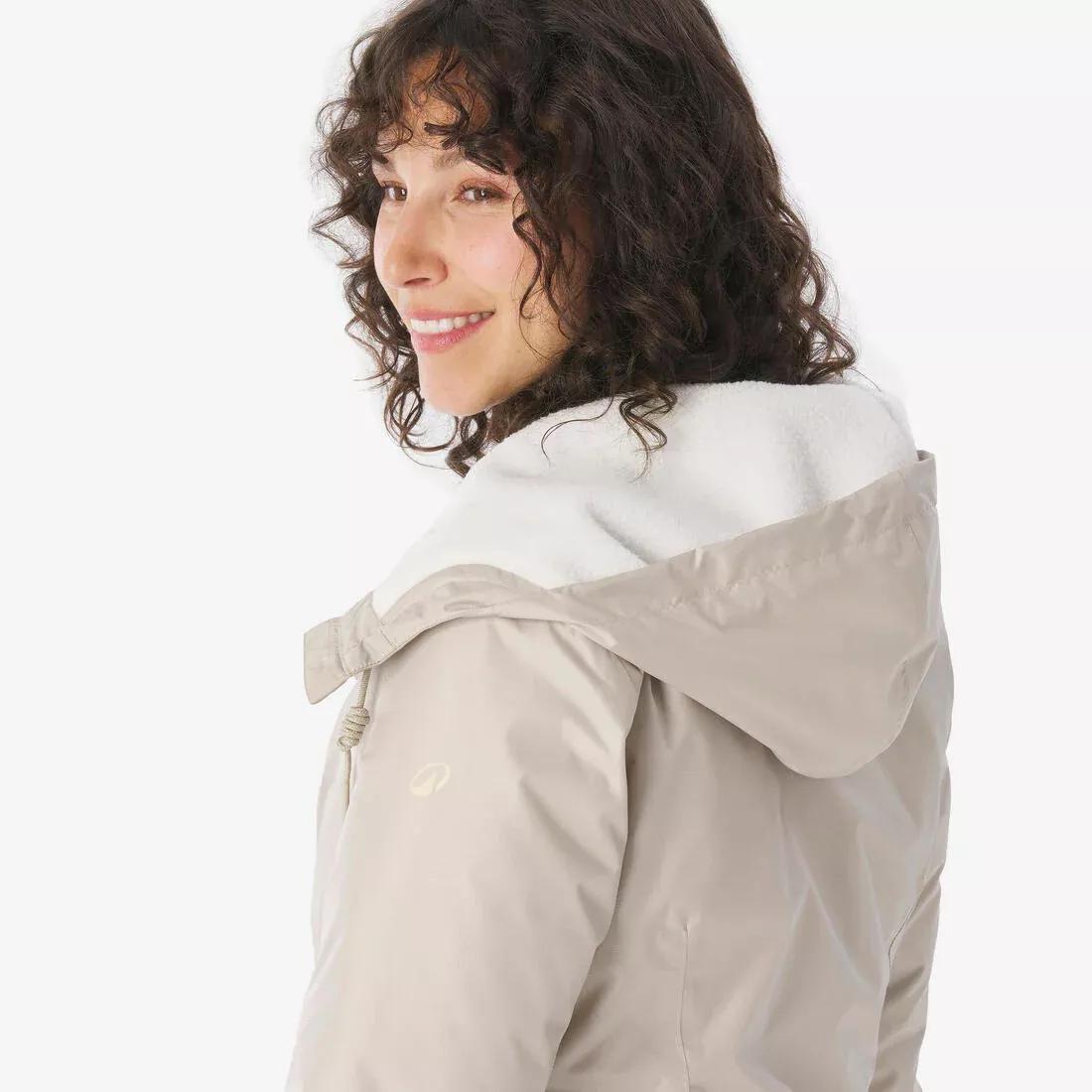 QUECHUA--WARM JACKET NH100 W B EIGE, No Color, large image number 6