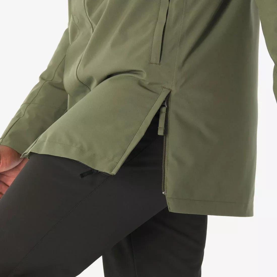 Men Waterproof Hiking Parka -10&deg;C - NH500, Khaki, 5401_000, large image number 11