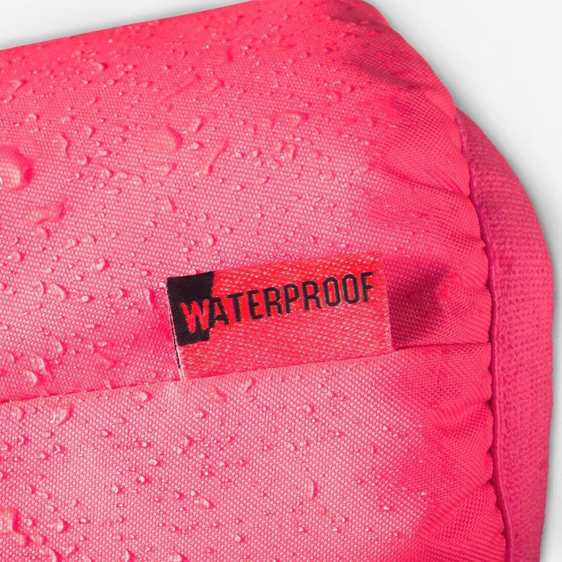 Kids Girls Warm Ski Mittens 500 - 3-6 Years, Pink, No Color, large image number 7