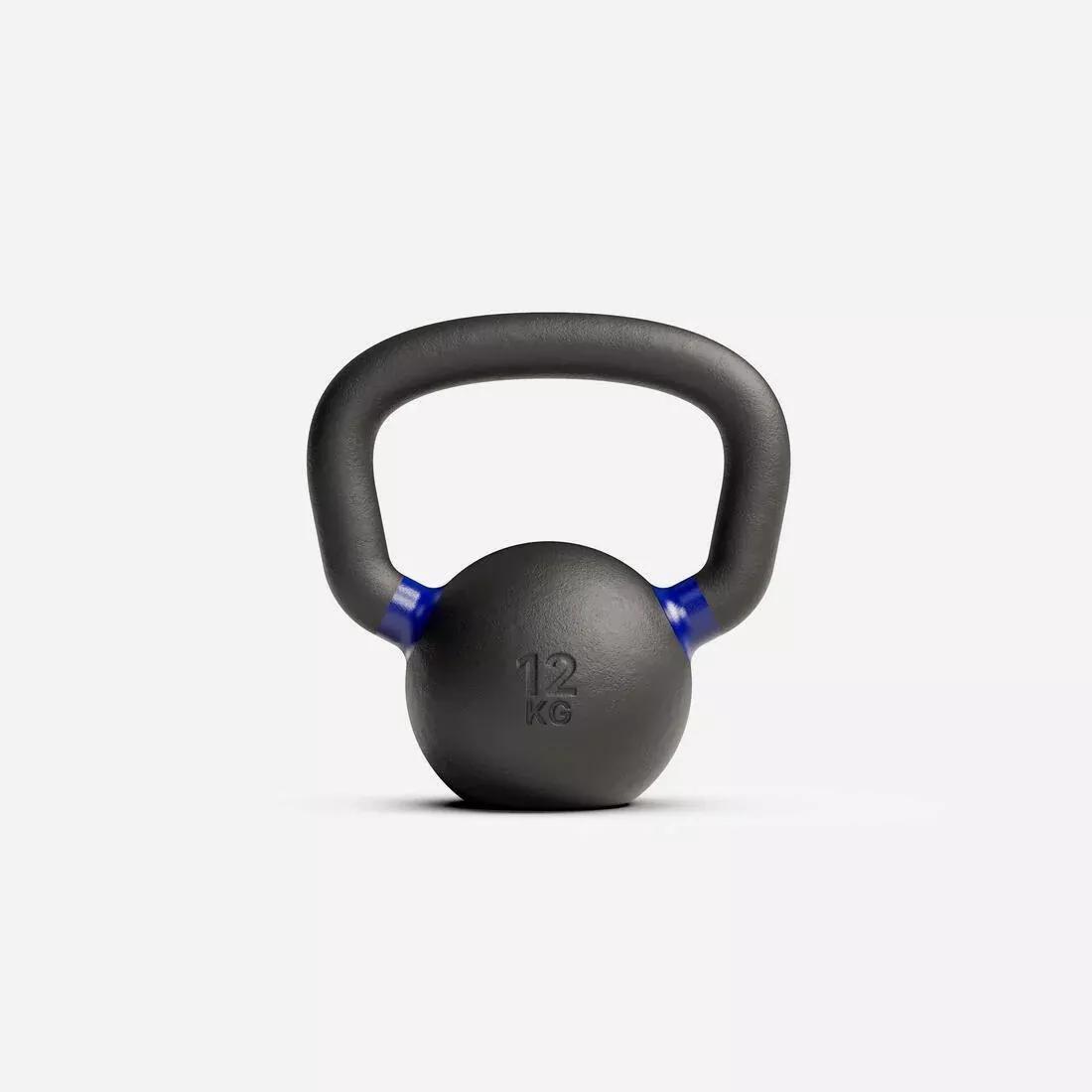 Cross Training And Weight Training 12 Kg Kettlebell - Pro, Black, No Color, medium