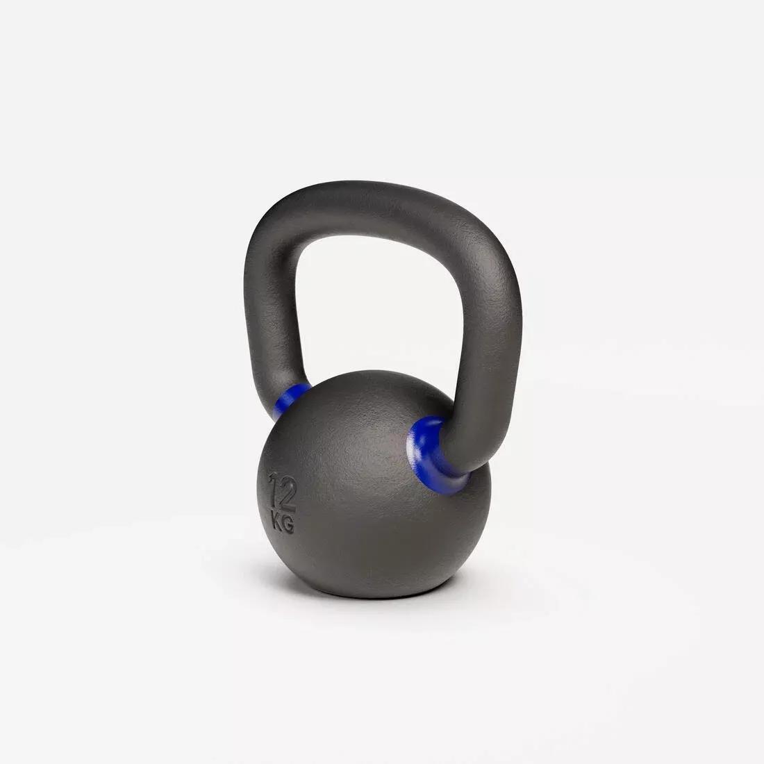 Cross Training And Weight Training 12 Kg Kettlebell - Pro, Black, No Color, medium