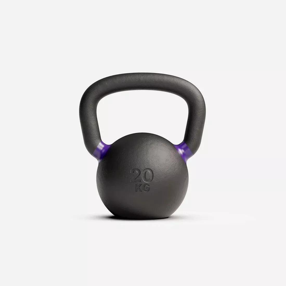 Cross Training And Weight Training 20 Kg Kettlebell - Pro, Black, No Color, medium