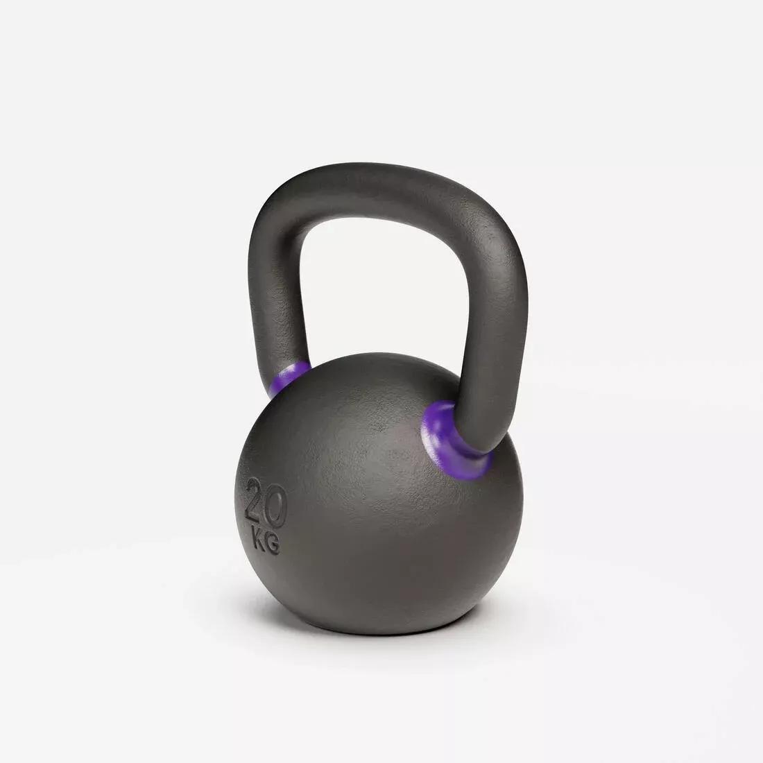 Cross Training And Weight Training 20 Kg Kettlebell - Pro, Black, No Color, medium
