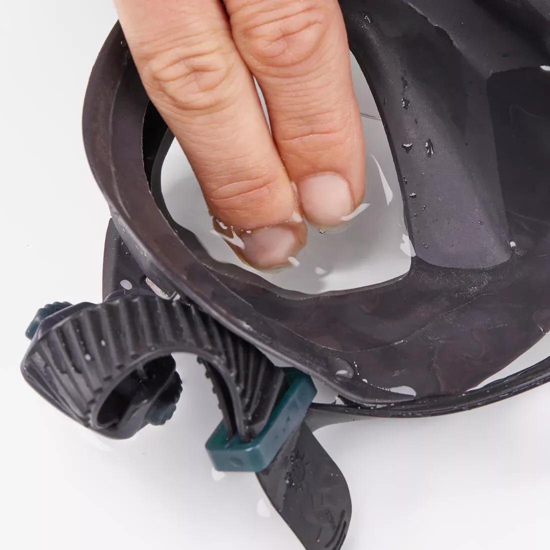 Freediving And Spearfishing Low Volume Anti-Fog Mask - 500 Dual LV, Black, No Color, large image number 4