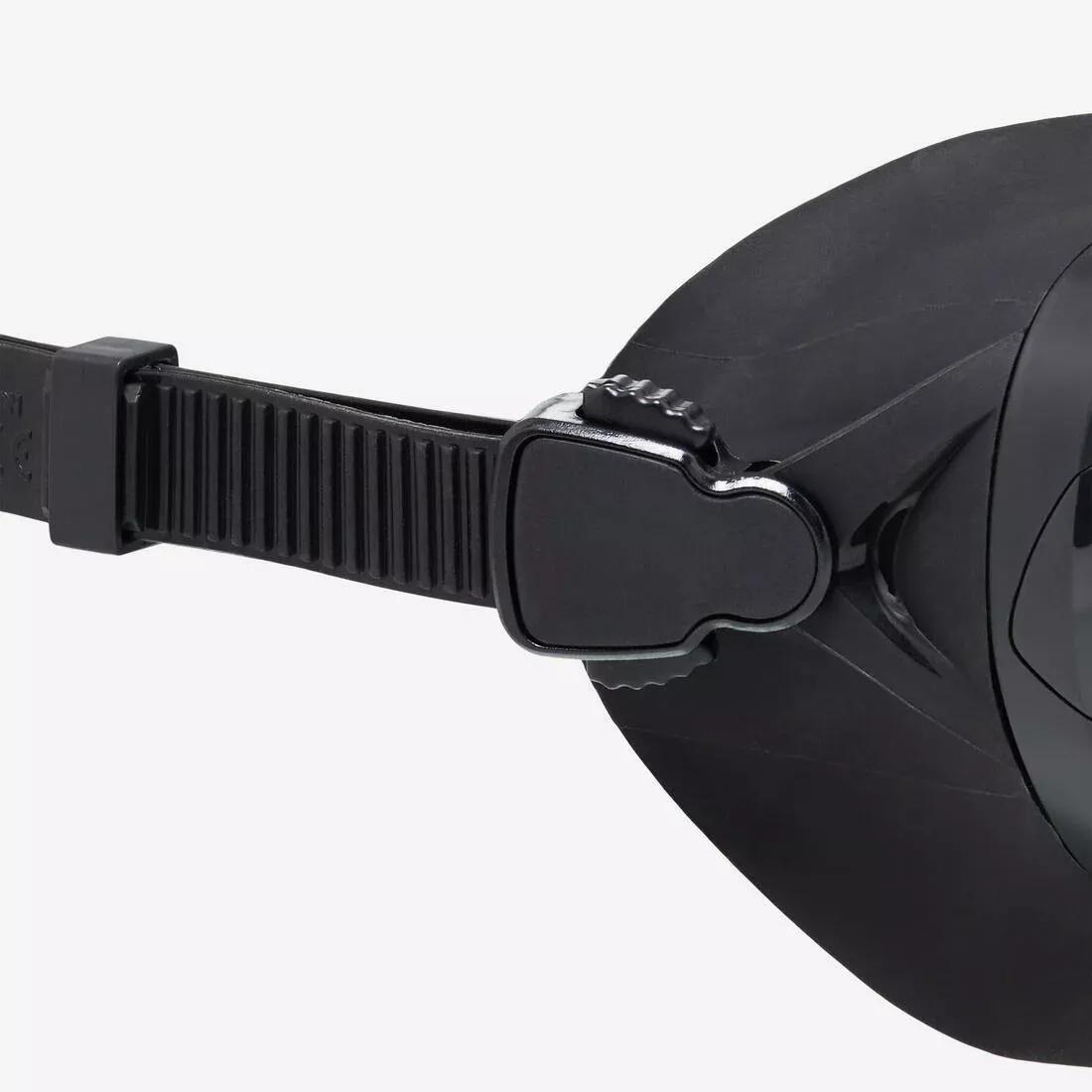 Freediving And Spearfishing Low Volume Anti-Fog Mask - 500 Dual LV, Black, No Color, large image number 8