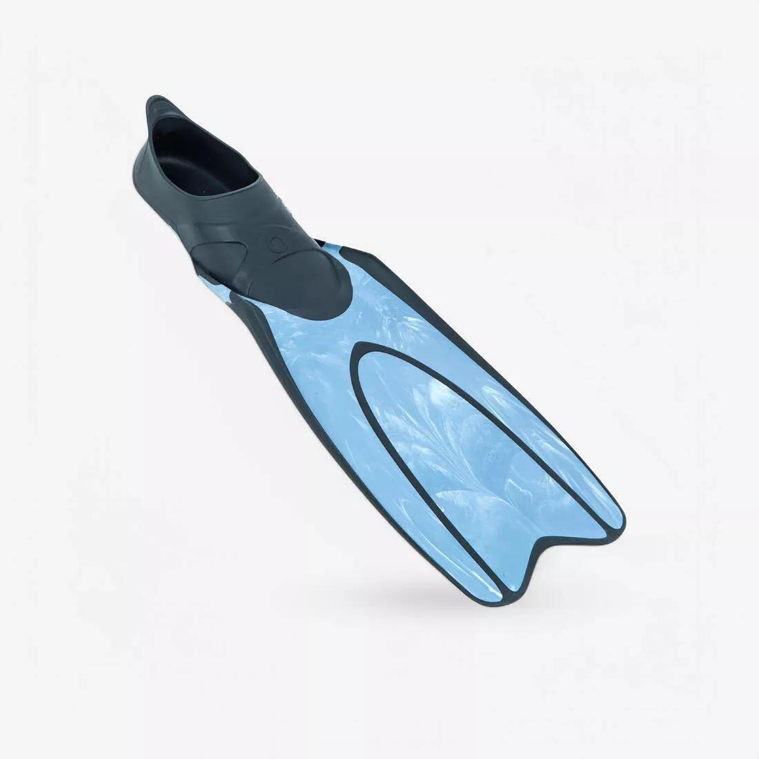 Diving Fins - FF100 React, Blue, No Color, medium