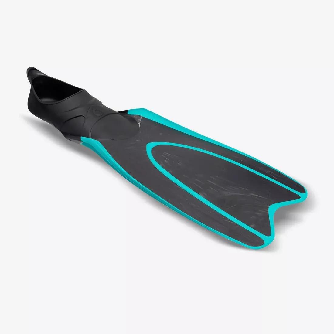 Diving Fins - FF100 React, Blue, No Color, medium