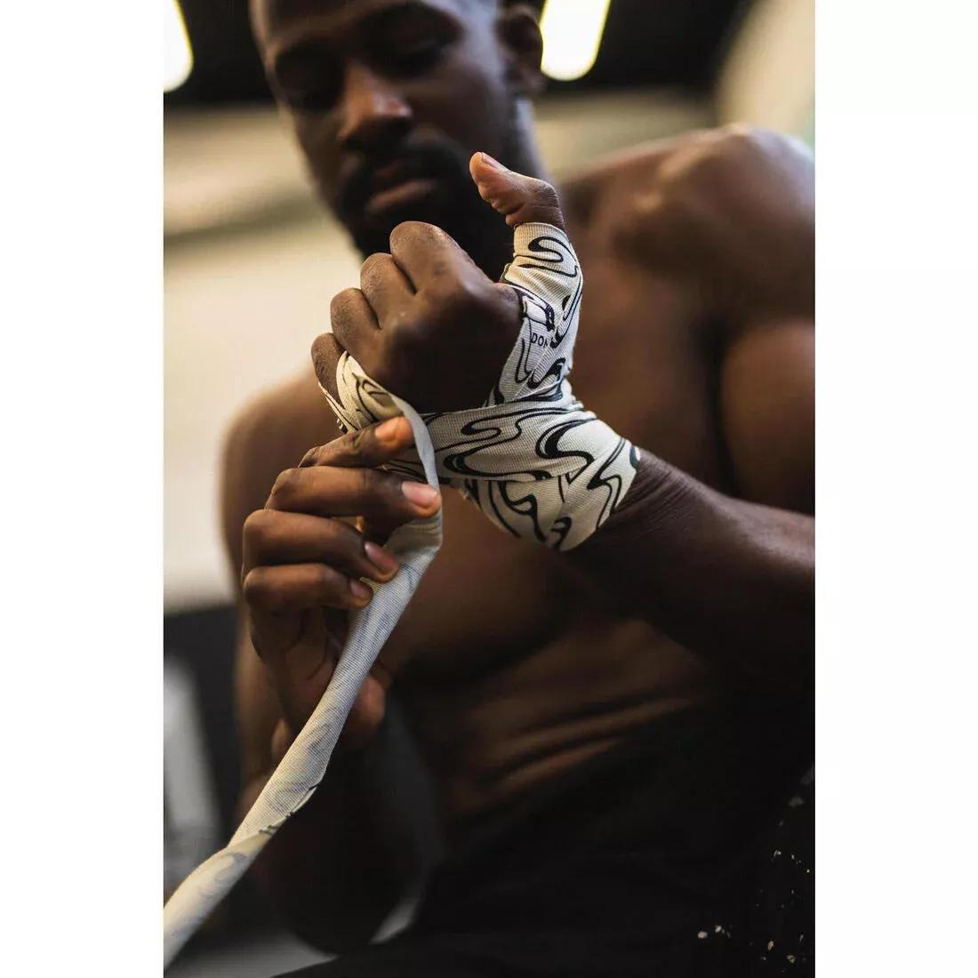 Durable Boxing Wraps 3m, White, No Color, large image number 6