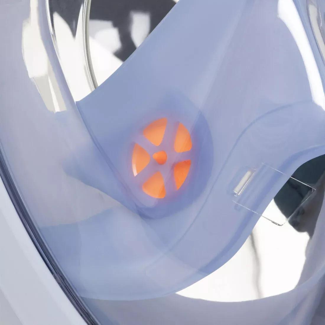 Adult Easybreath mask and fins snorkelling set - EASYBREATH set, No Color, large image number 4