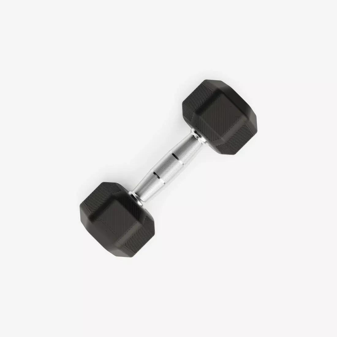 Hex Dumbbell Cross Training And Weight Training 5kg, Black, No Color, medium