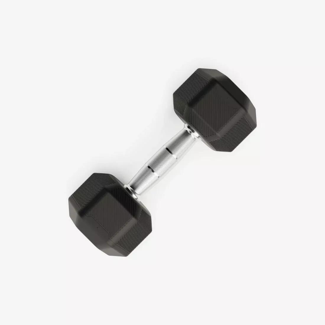 Hex Dumbbell Cross Training And Weight Training 7.5kg, Black, No Color, large image number 1