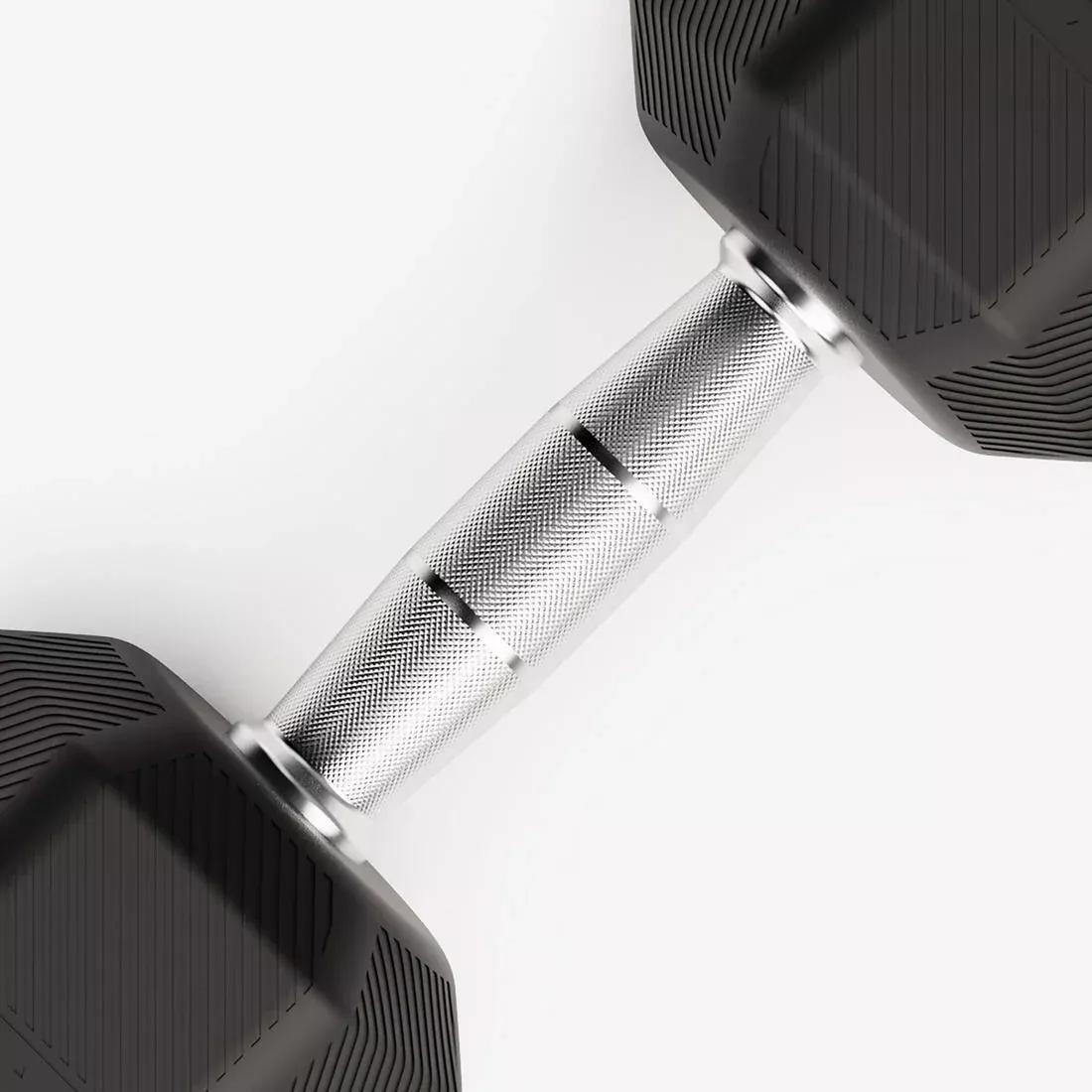 Hex Dumbbell Cross Training And Weight Training 7.5kg, Black, No Color, large image number 2