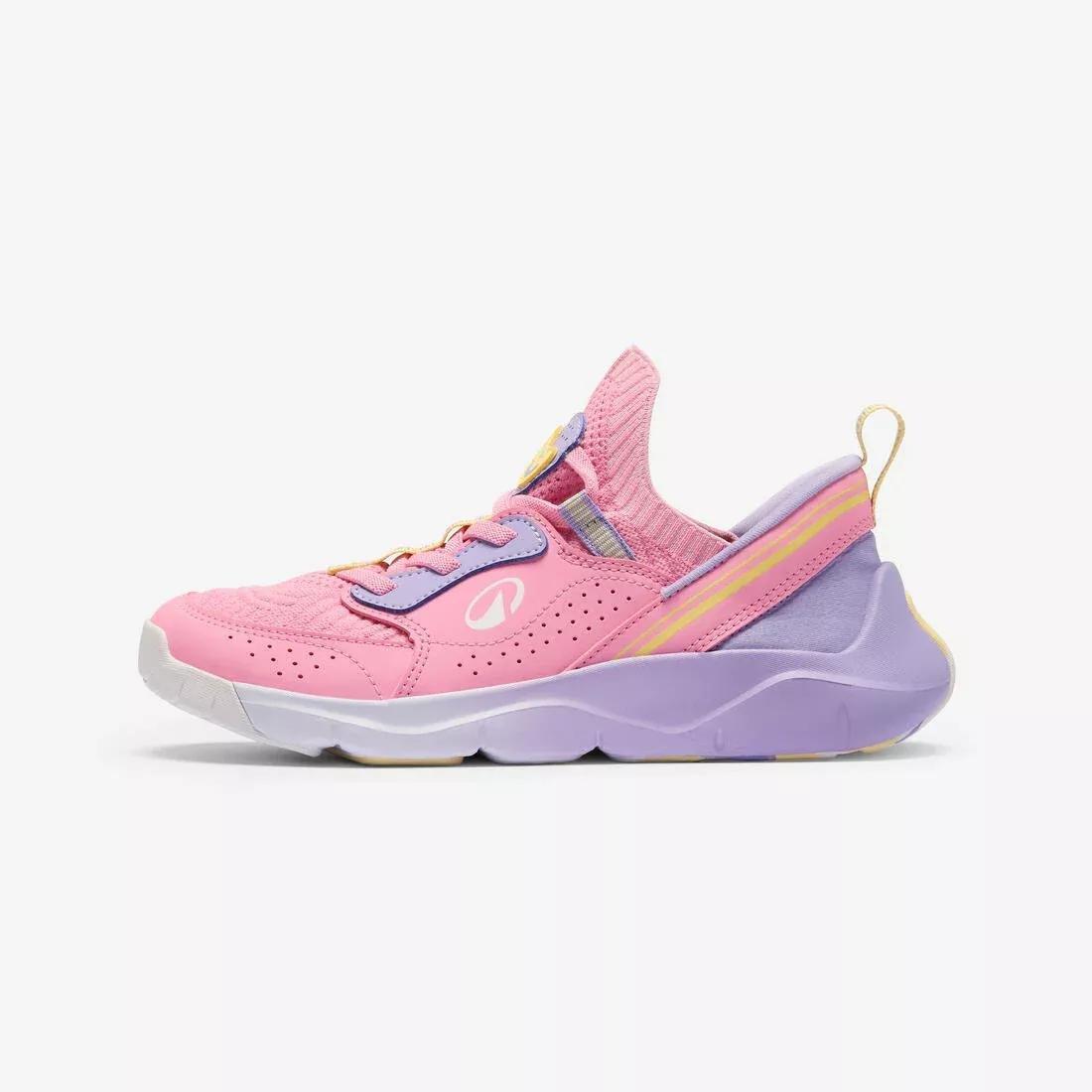 BEGONIA PINK Kids' Unisex Multisports Easy-On Trainers Playful Easy, No Color, large image number 0