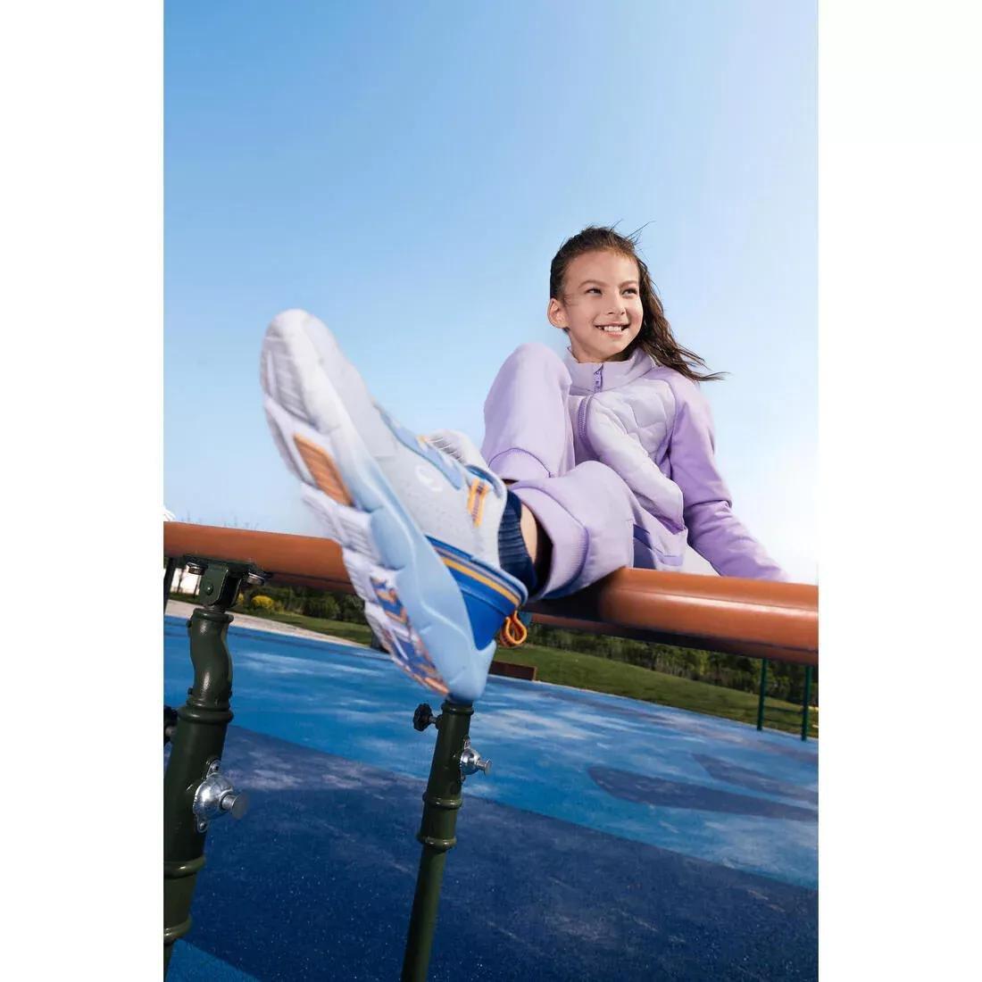 Kids Unisex Multisports Easy-On Trainers Playful Easy, Blue, No Color, large image number 5