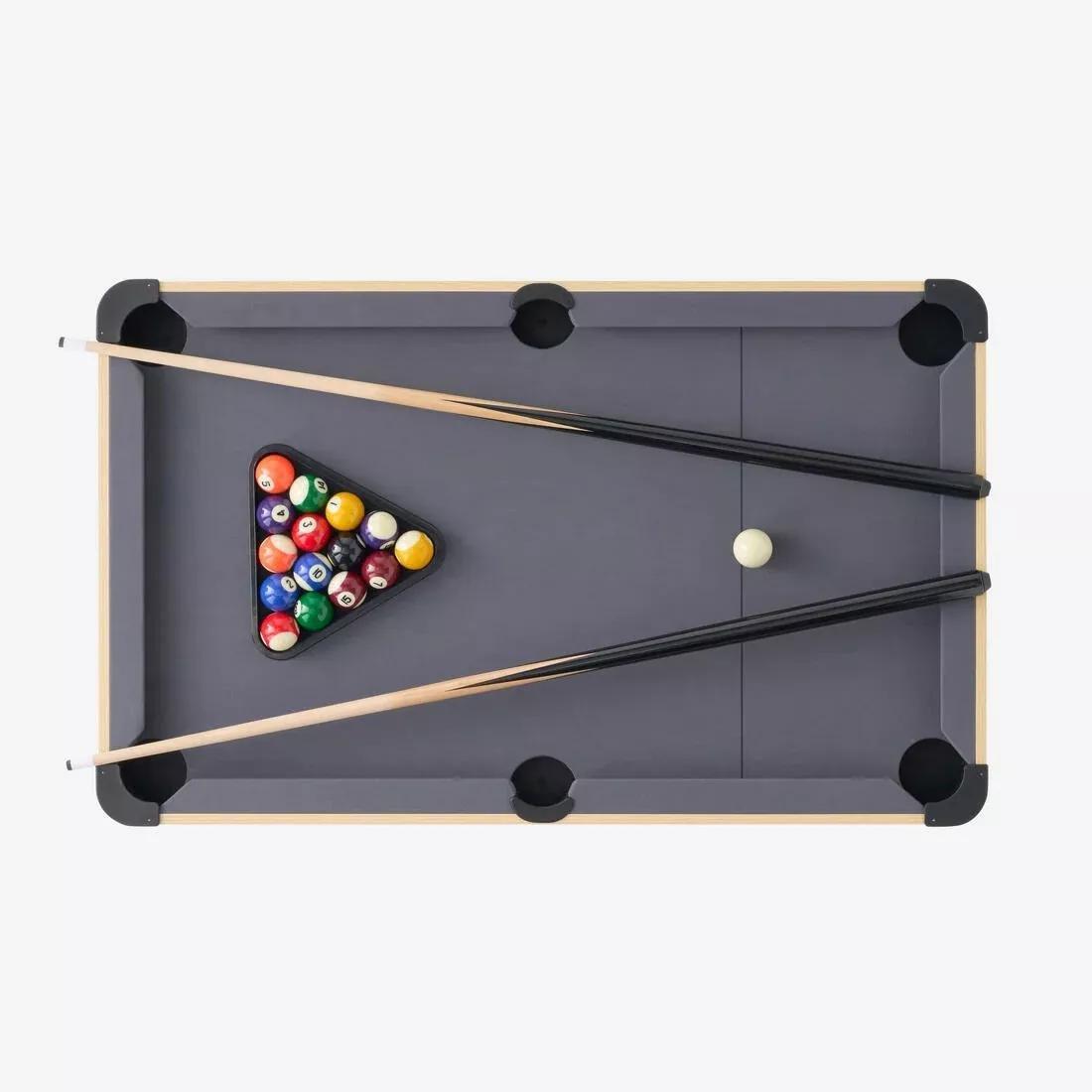 Compact Pool Table - BT100, Grey, No Color, medium