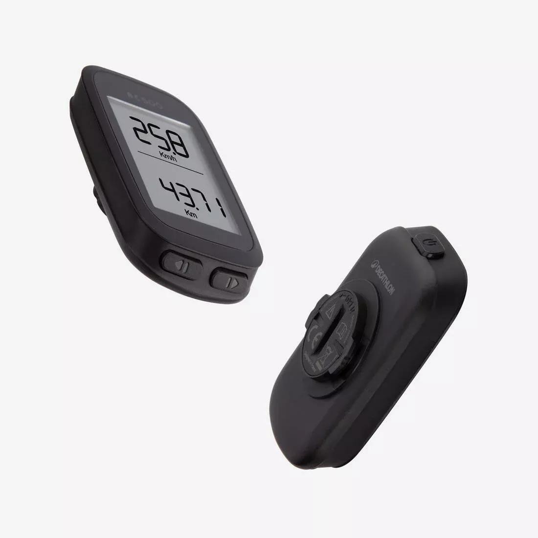 Wireless Bike Cyclometer - Van Rysel 500, Black, No Color, large image number 3