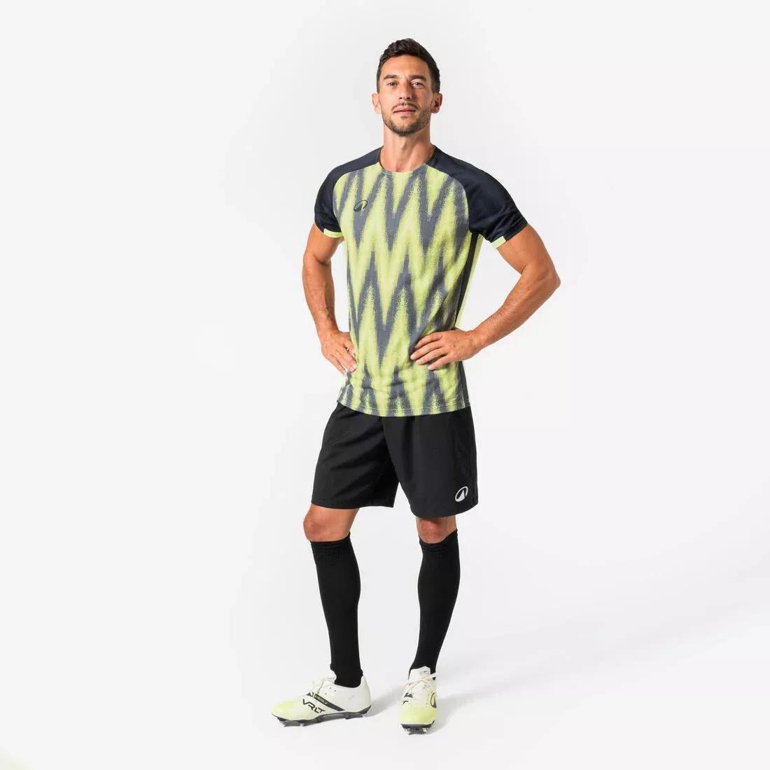 Adults Short-Sleeved Football Shirt - Viralto Dope 2026, Yellow, No Color, large image number 4