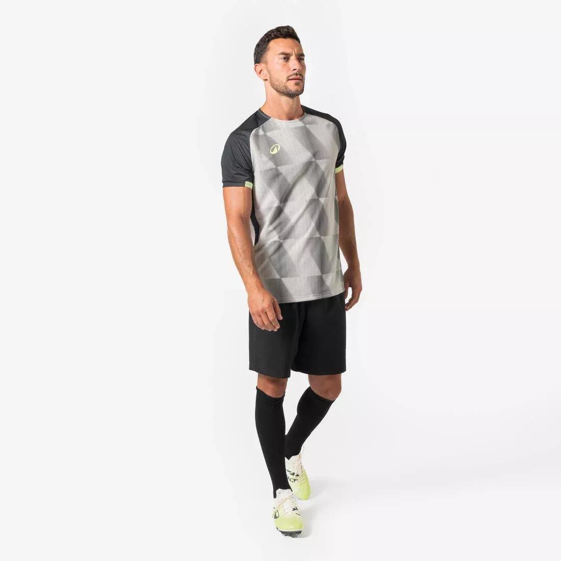 Adults Short-Sleeved Football Shirt - Viralto Dope 2026, Yellow, No Color, large image number 5