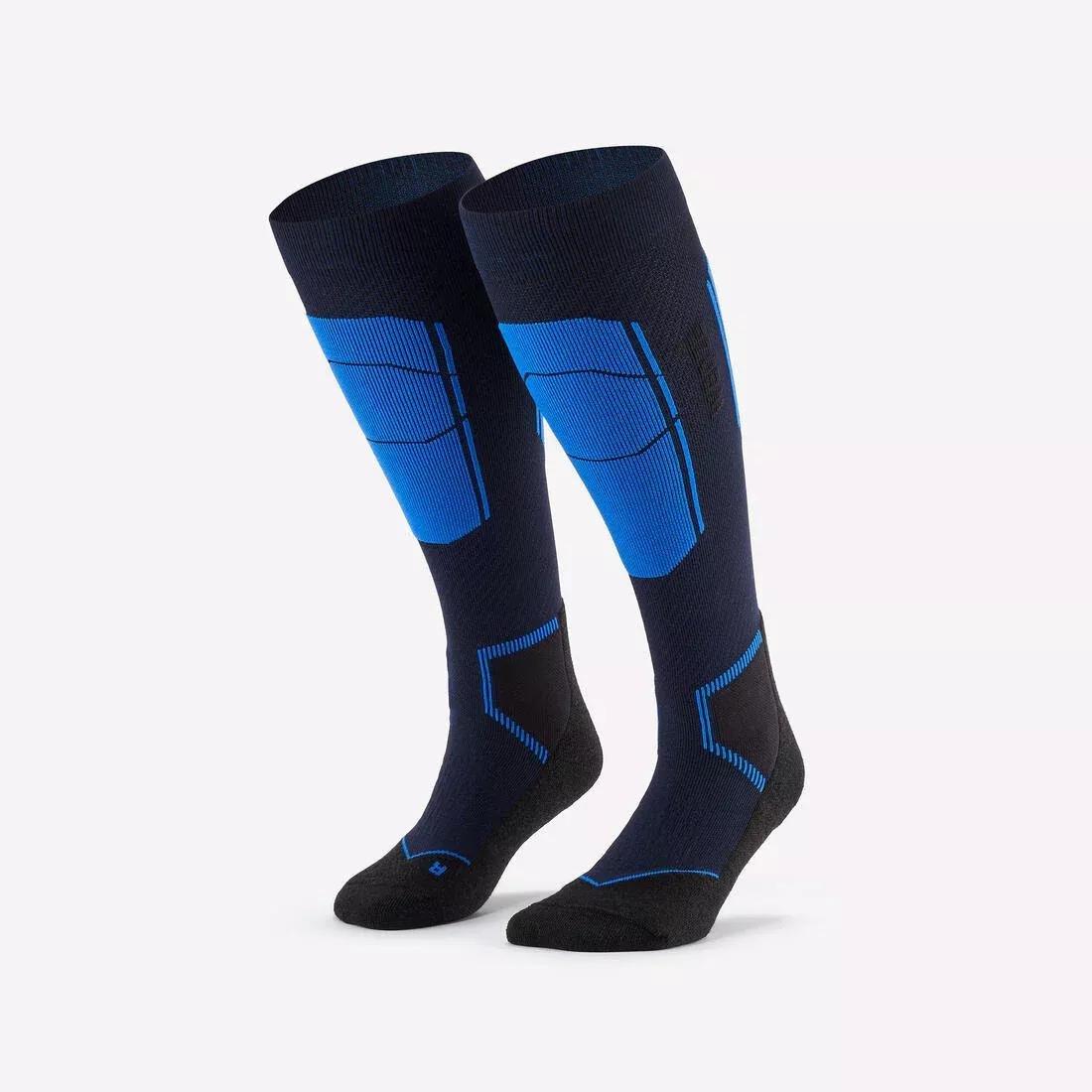 WEDZE--SKI SOCKS 500 WHITE, No Color, large image number 8