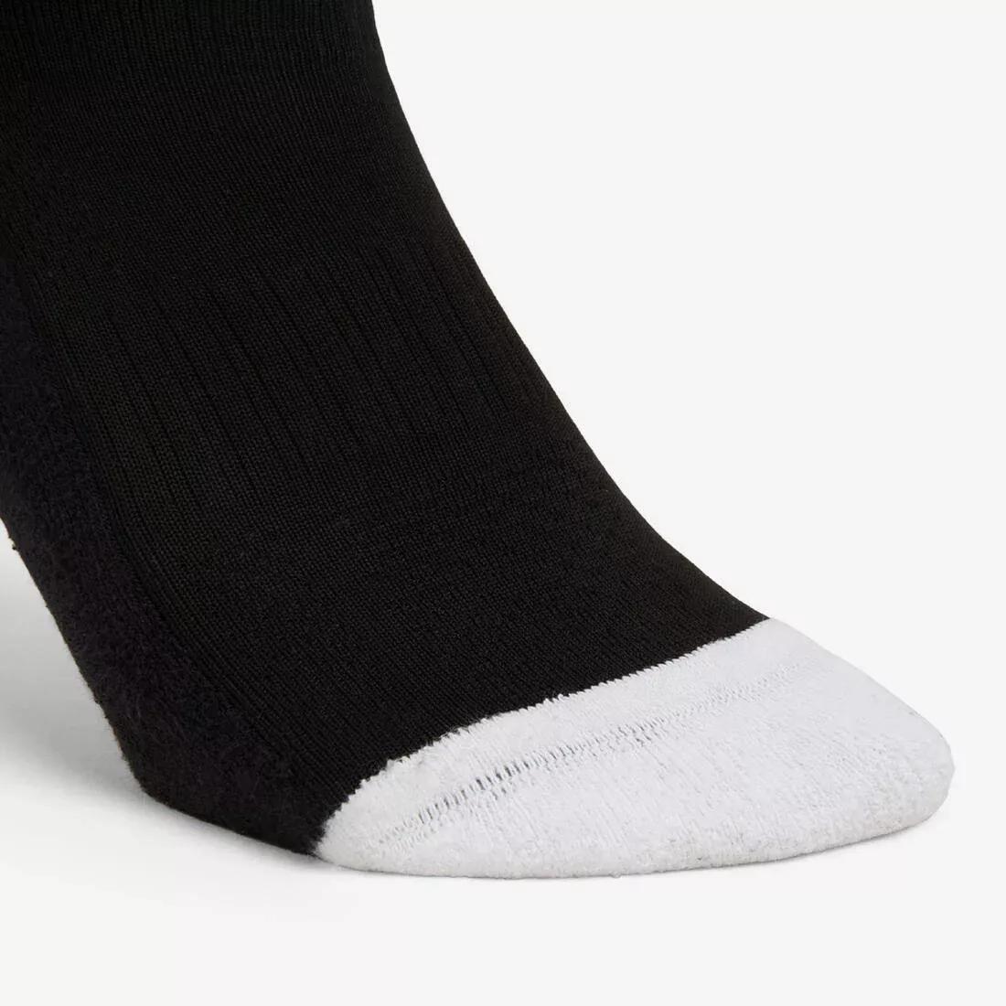 Adult Handball Mid Socks Single-Pack - H500, Beige, No Color, large image number 3