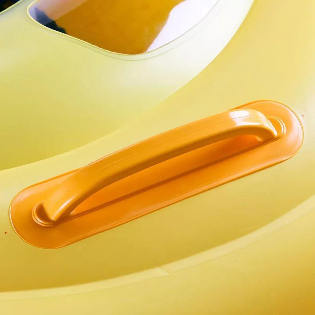 Baby Inflatable Swim Ring With Seat For Infants Weighing 7-11 Kg, Yellow, No Color, large image number 11