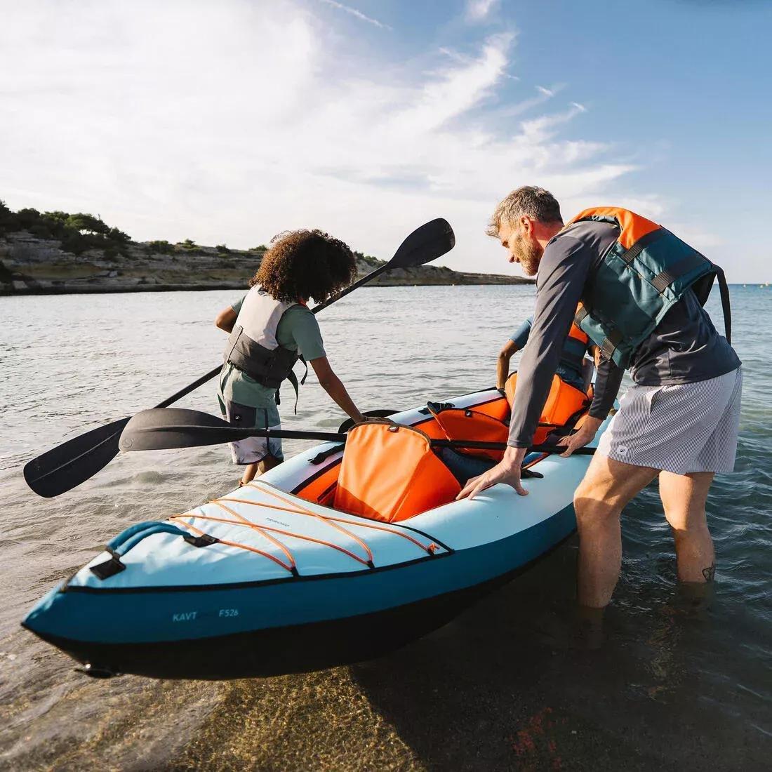 Pack canoe/kayak Tribord 100 Essential - 2/3 people, Blue, No Color, medium