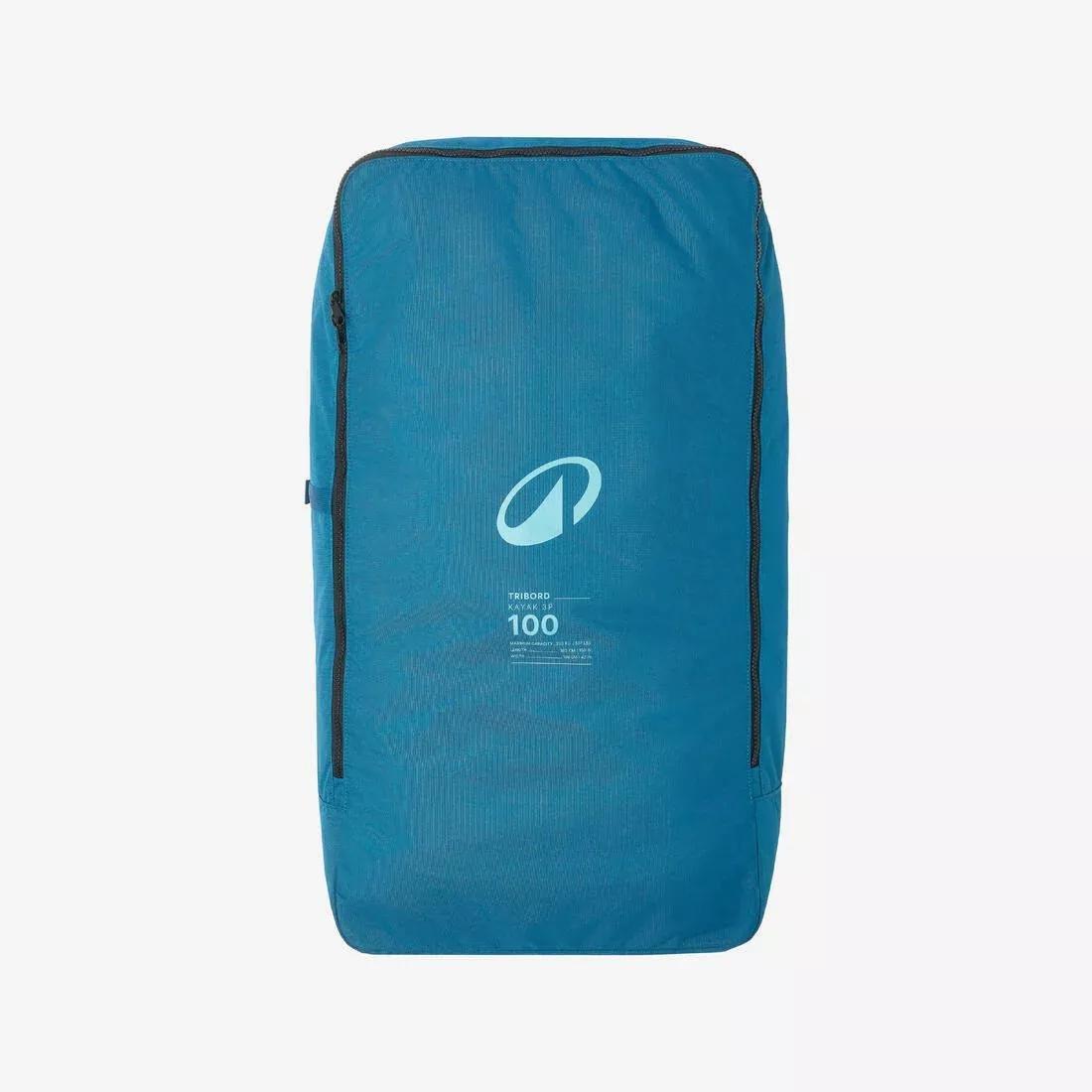 Pack canoe/kayak Tribord 100 Essential - 2/3 people, Blue, No Color, large image number 9