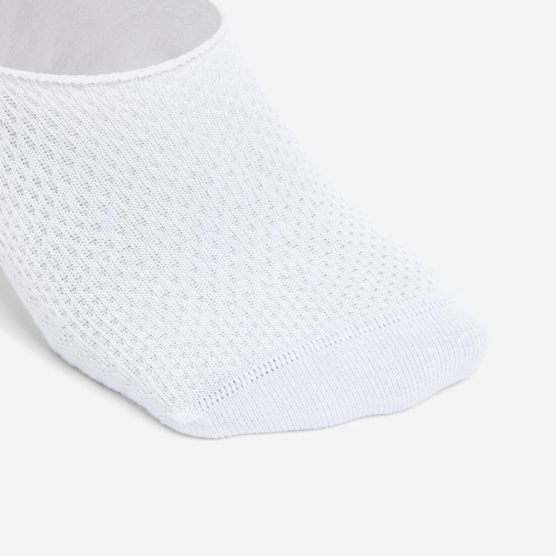Invisible Socks - Pack Of 3, White, No Color, large image number 6