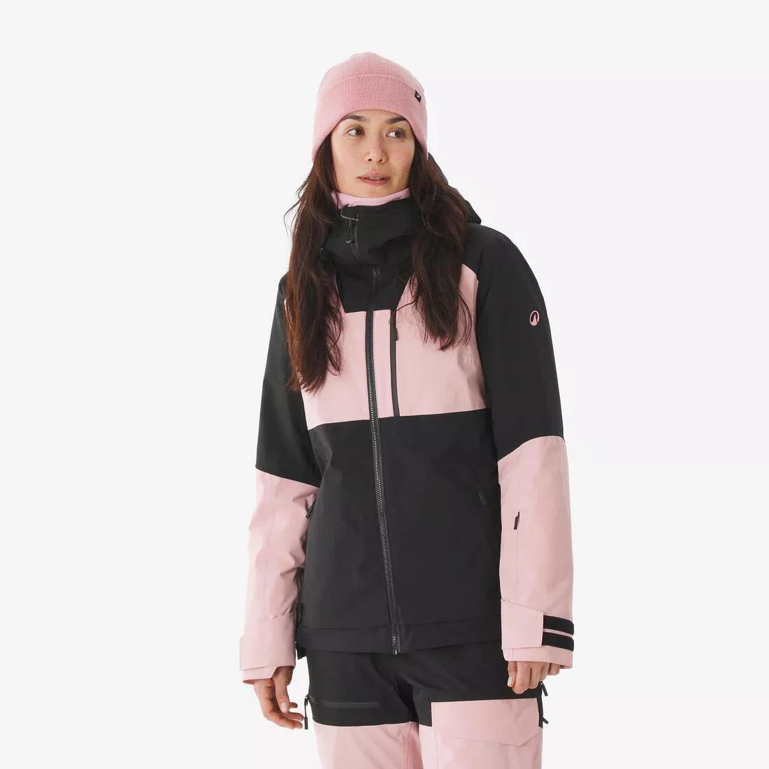 Women Warm And Breathable All-Mountain Ski And Snowboard Jacket - 500 am, Pink, No Color, medium